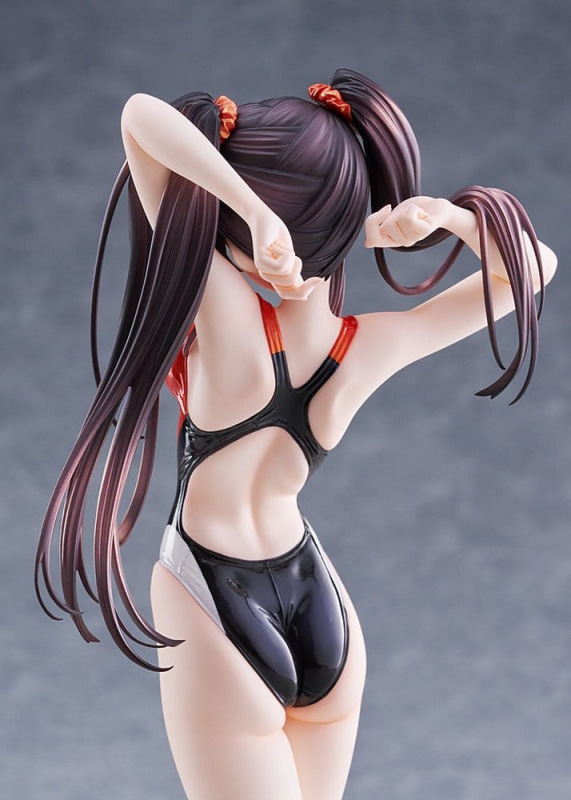Date A Live Swimsuit Silhouette PVC Figure 1/7 Kurumi Tokisaki Swimwear Ver. 24 cm 14