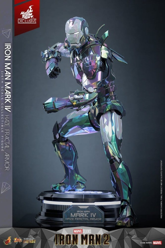 Iron Man 2 Action Figure 1/6 Iron Man Mark IV (Haze Fractal Armor) 33 cm 11