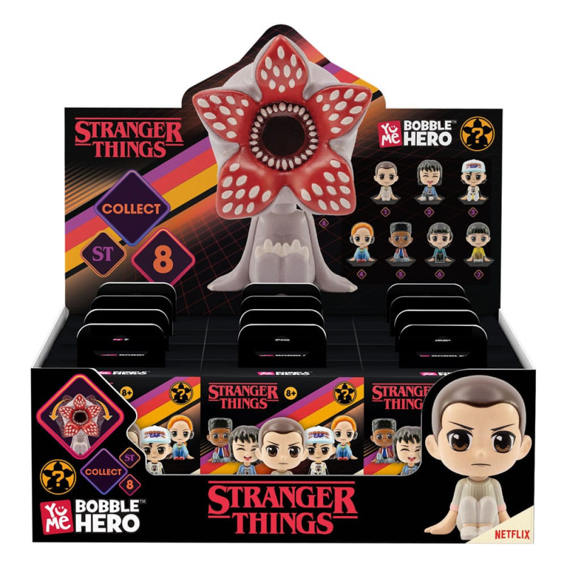 Stranger Things Bobble Hero Bobble-Head 6 cm Display (12)