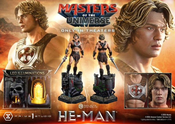 Masters of the Universe (2026 Film) Real Elite Masterline Series Statue 1/3 He-Man 93 cm 4