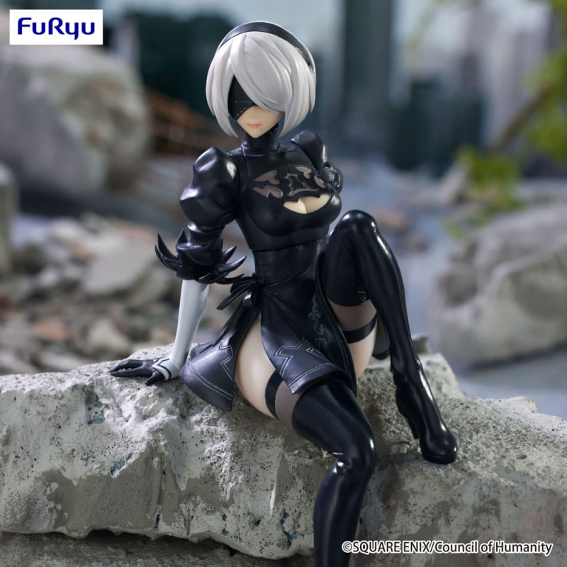 NieR:Automata Ver1.1a Noodle Stopper PVC Statue YoRHa No.2 Type B 13 cm 1