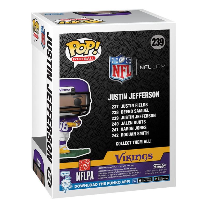 NFL POP! Football Vinyl Figure Vikings - Justin Jefferson 9 cm