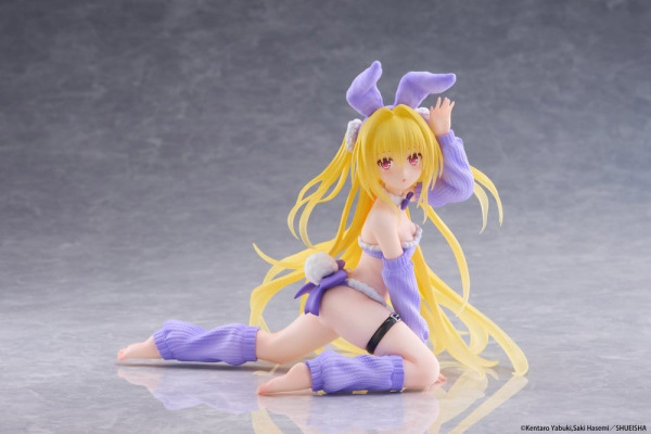 To Love-Ru Darkness MOFLOCK PVC Figure Golden Darkness (Fluffy Bunny Ver.) 13 cm 7