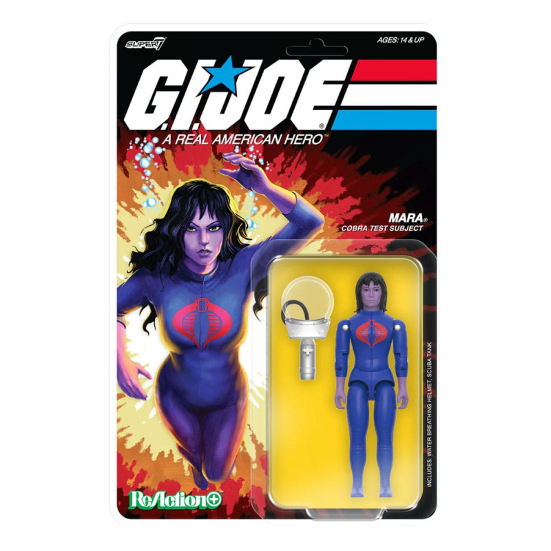 GI Joe ReAction+ Action Figure Wave 06 Mara 10 cm 1