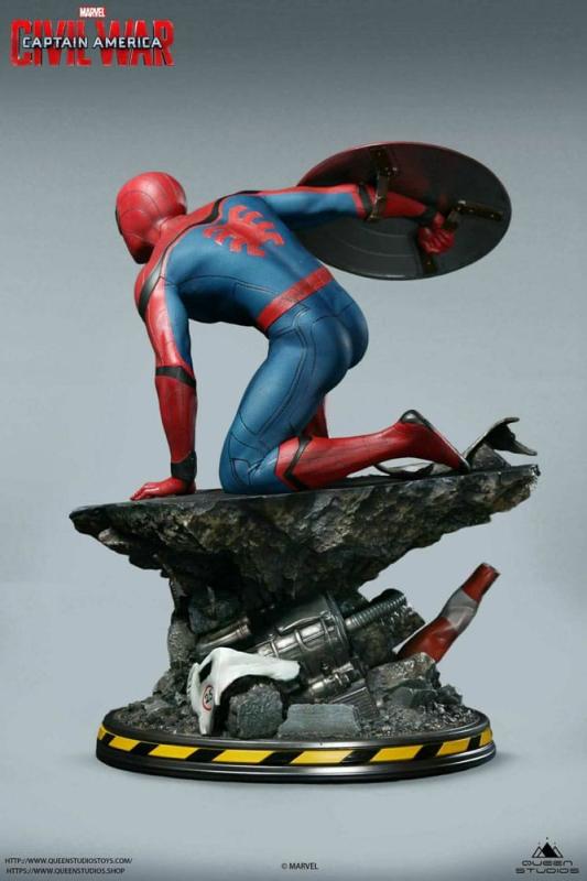 Captain America Civil War: Spider-Man Regular Ver. 1/4 Statue - Queen Studios