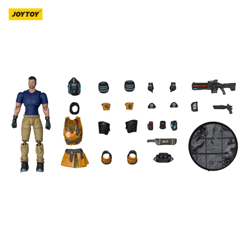 UNSC Dark Source Action Figur Sniper Moreau 7 cm 9