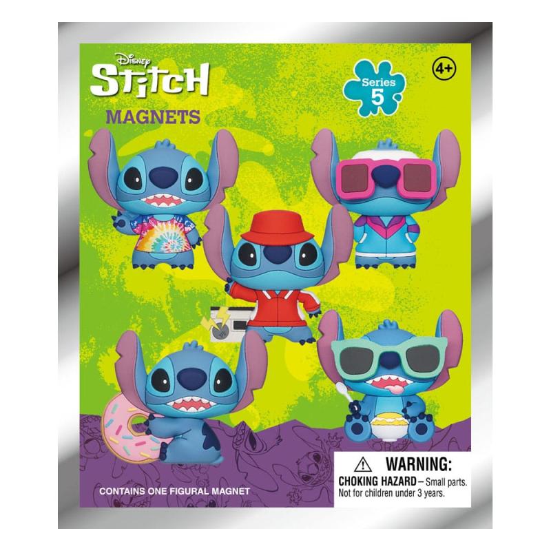 Lilo & Stitch 3D Magnets Stitch Series 5 Blind Pack Display (12) 1