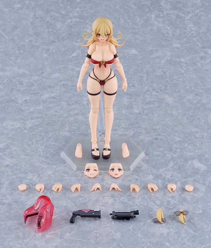 Bunny Suit Planning figma Action Figure Veronica Sweetheart: Swimsuit Ver. 15 cm 11