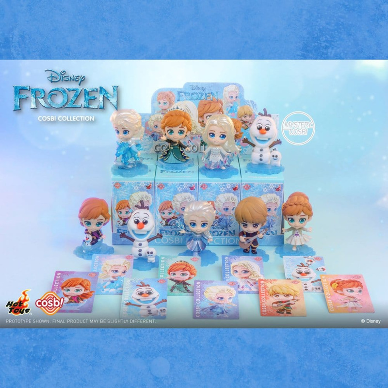 Frozen Cosbi Mini Figures 8 cm Blind Box Display (8) 2