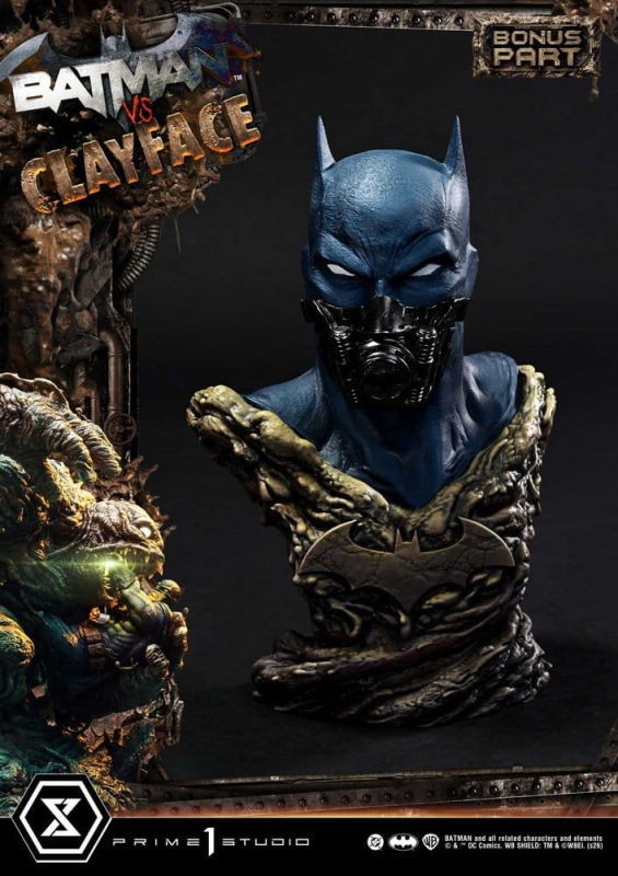 DC Comics Ultimate Premium Masterline Series Statue 1/4 Batman VS Clayface DX Bonus Version 83 cm 4