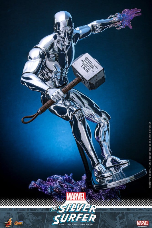Marvel Action Figure 1/6 Silver Surfer 32 cm 4