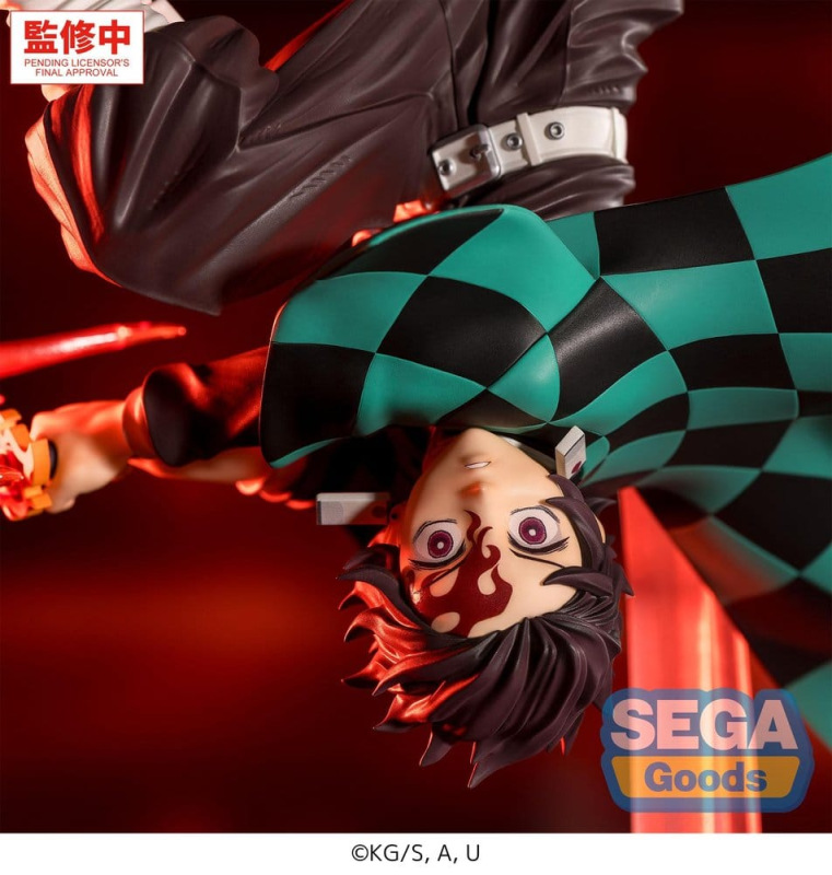 Demon Slayer: Kimetsu no Yaiba Luminasta PVC Figure Tanjiro Kamado Hinokami Kagura Setting Sun Trans 5