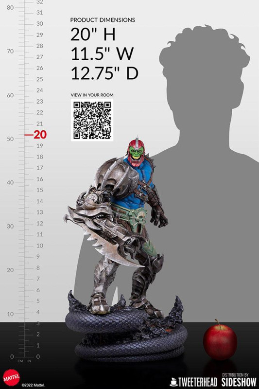 Masters of the Universe Legends Maquette 1/5 Trap Jaw 51 cm 11