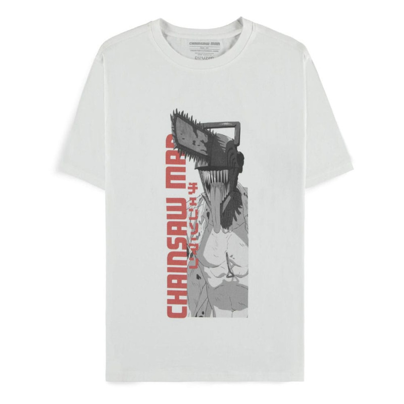 Chainsaw Man T-Shirt Chainsaw Man White