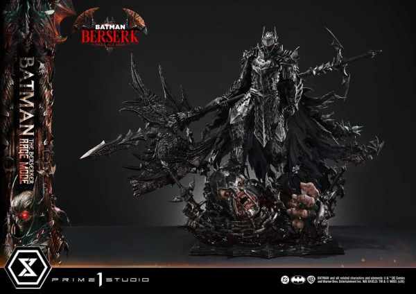 DC Comics Premium Masterline Series Statue 1/4 Batman (Comics) Batman: The Berserker Rage Mode 82 cm 12