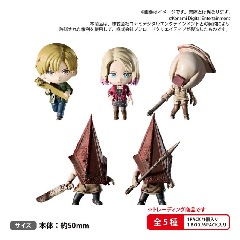 Silent Hill 2 Mini Figures Collection Figure Rich Blind Box Display (6)