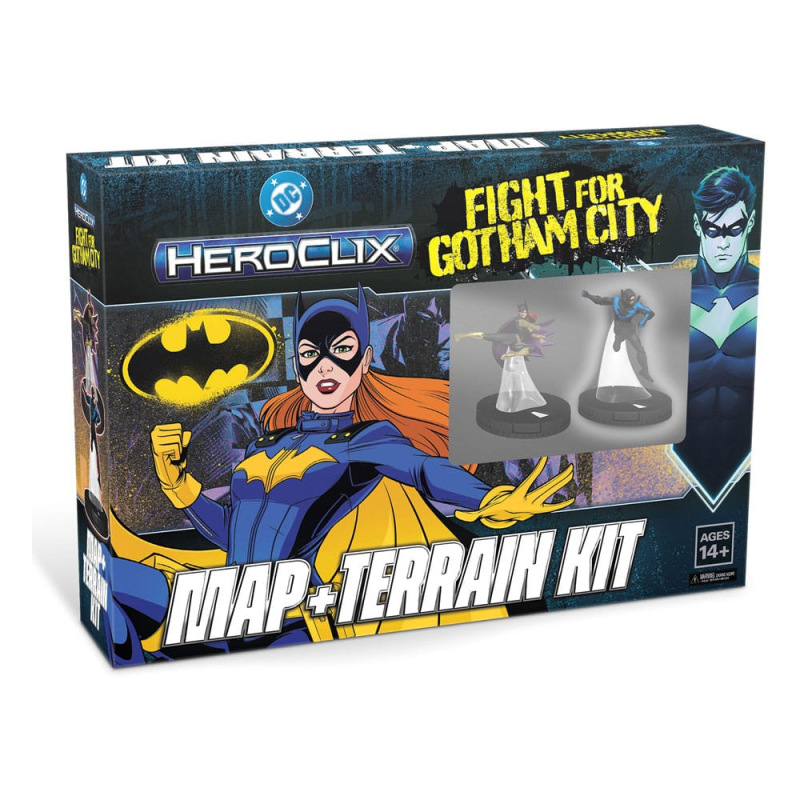 Dc Comics HeroClix: Fight for Gotham City Map and Terrain Kit
