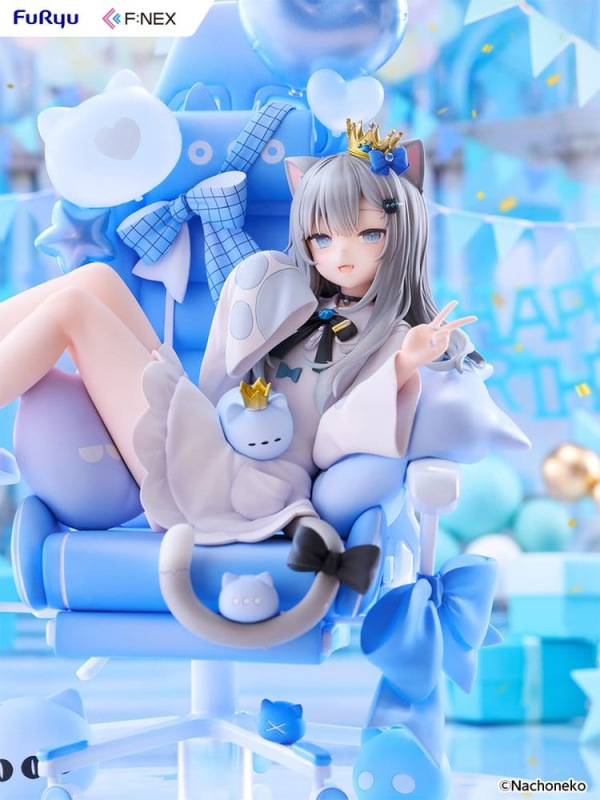 Virtual YouTuber F:NEX PVC Figure 1/7 Nachoneko Birthday Ver. 24 cm 11