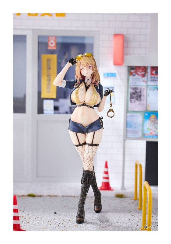 Original Character PVC Statue 1/6 Gal Policewoman Takanashi Arisa Deluxe Edition 27 cm 5