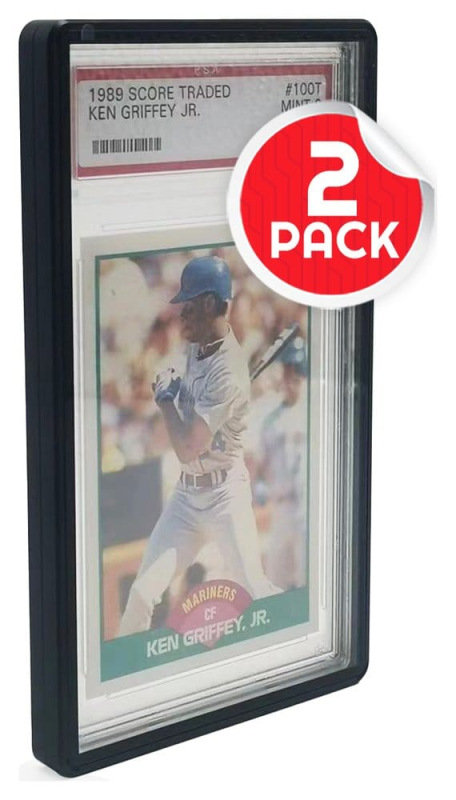 Slab Case Protectors for PSA Graded Cards Black 7