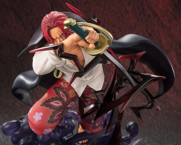 One Piece Figuarts ZERO Extra Battle PVC Statue Shanks Divine Depature 20 cm 3