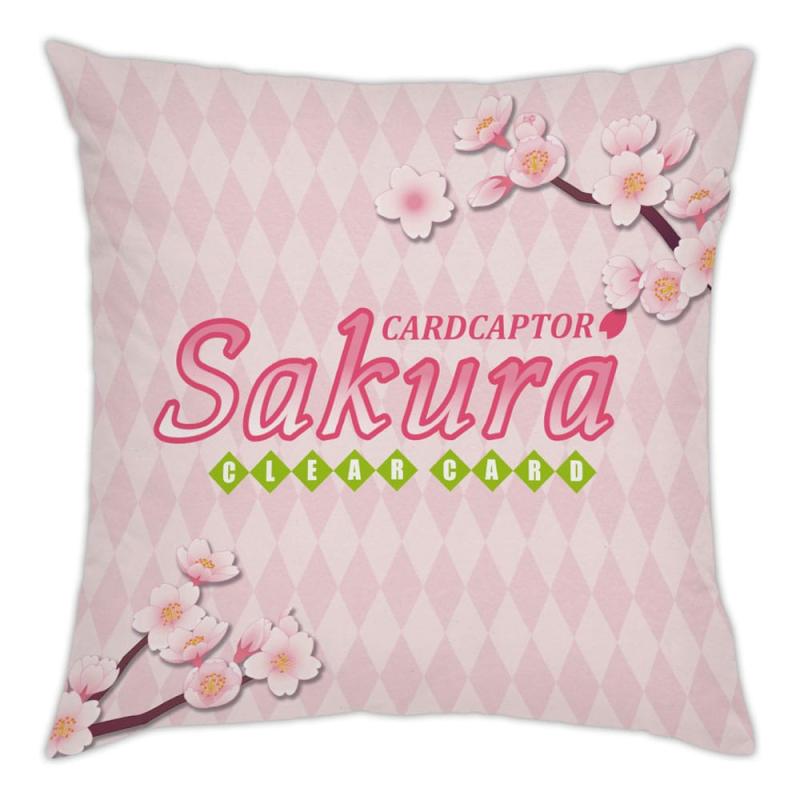 Cardcaptor Sakura Clear Card Pillow Blooming Spring 35 x 35 cm 1