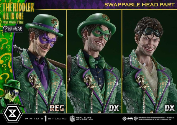 DC Comics Real Elite Masterline Series Statue 1/3 The Riddler All In One (Design by Carlos D'Anda) D 12