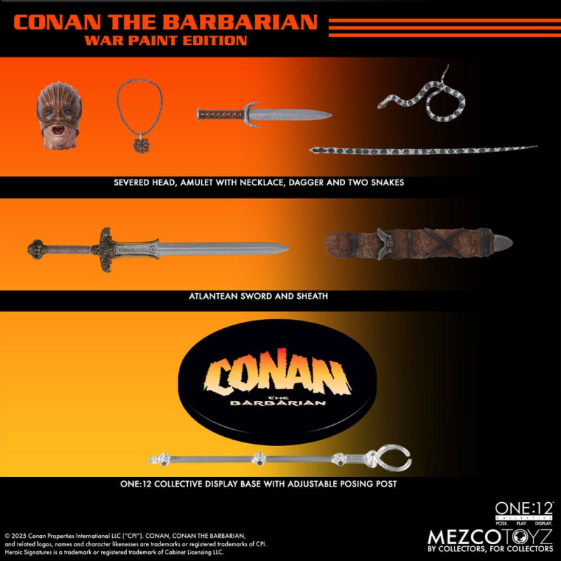 Conan the Barbarian Action Figure 1/12 Conan (1982) 16 cm 8