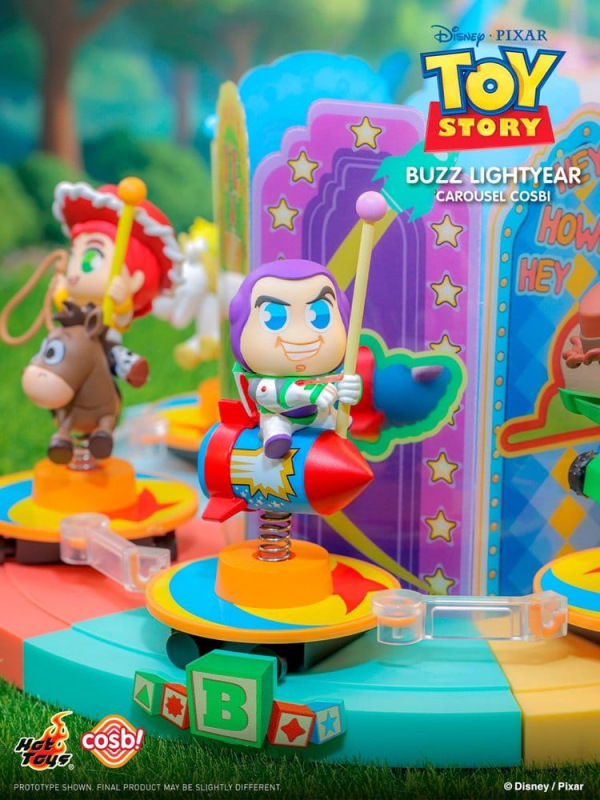 Toy Story Cosbi Mini Figures Carousel Collection 10 cm Blind Box Display (6) 3