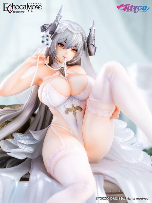 Echocalypse PVC Statue 1/7 Lilith Pure White Pledge Ver. 21 cm 5