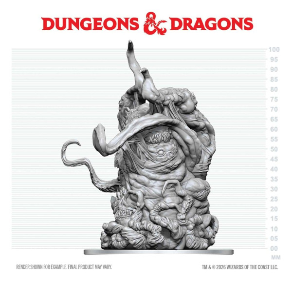 Dungeons & Dragons Nolzur's Marvelous Miniatures Unpainted Miniature Shoggoth 20 cm 4