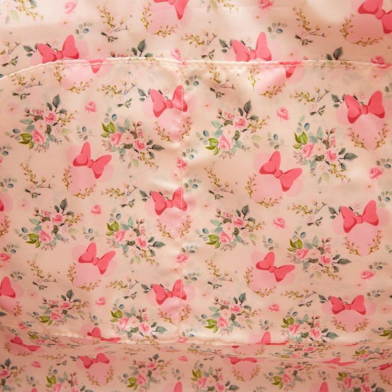 Disney by Loungefly Backpack and Tote Bag Minnie Mouse Floral 3