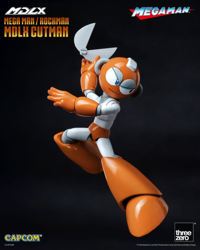 Mega Man MDLX Action Figure Rockman / Mega Man Cutman 12 cm 10