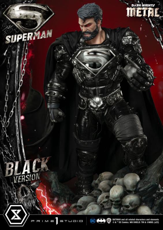 DC Comics: Superman Black Version 1/3 Statue - Prime 1 Studio