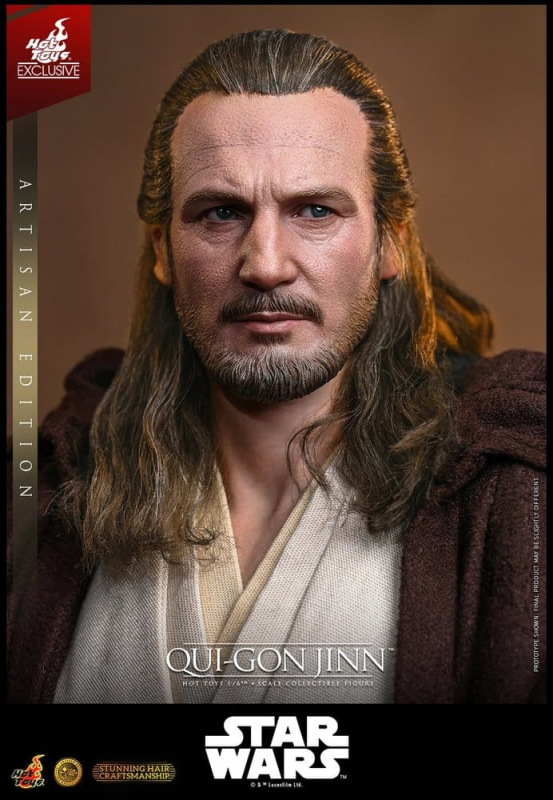 Star Wars: The Phantom Menace Movie Masterpiece Action Figure 1/6 Qui-Gon Jinn (Artisan Edition) Hot 2