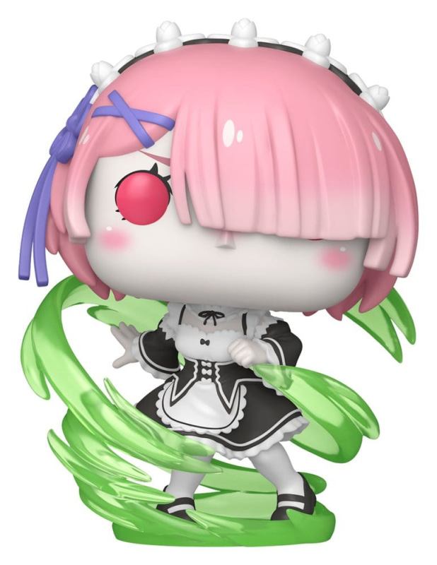 Re:Zero POP! Plus Vinyl Figure Ram (Wind Magic) (Glow) Exclusive 9 cm