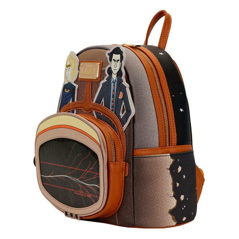 Marvel by Loungefly Backpack Loki TVA Lenticular Multiverse