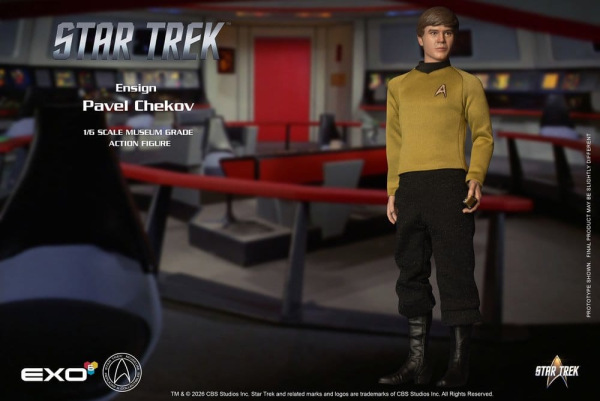 Star Trek: The Original Series Action Figure 1/6 Ensign Pavel Chekov 30 cm 14