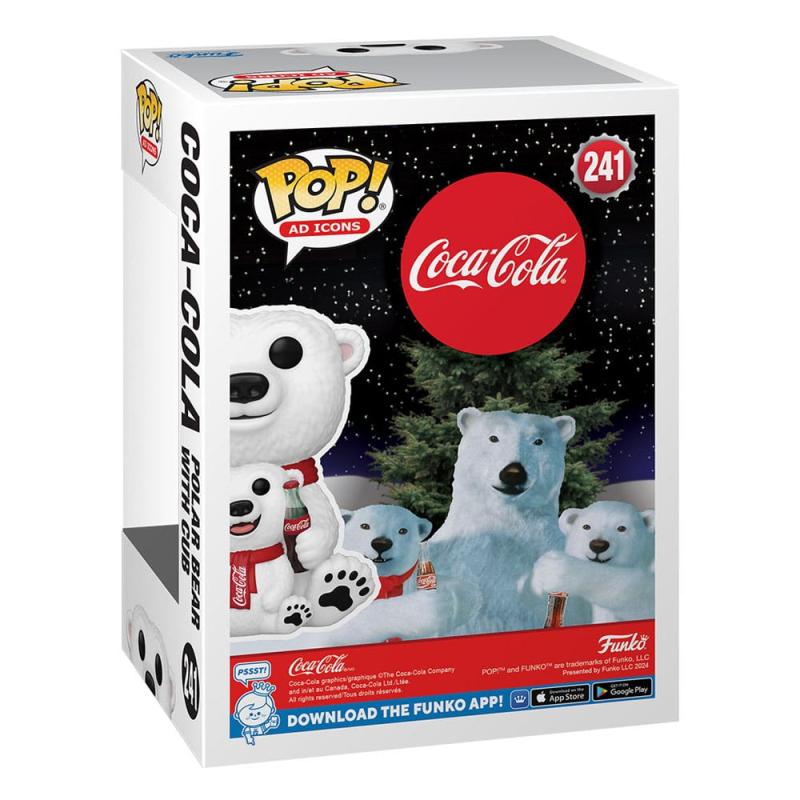 Coca-Cola POP&Buddy! Movies Vinyl Figure Bear & Cub 9 cm 2