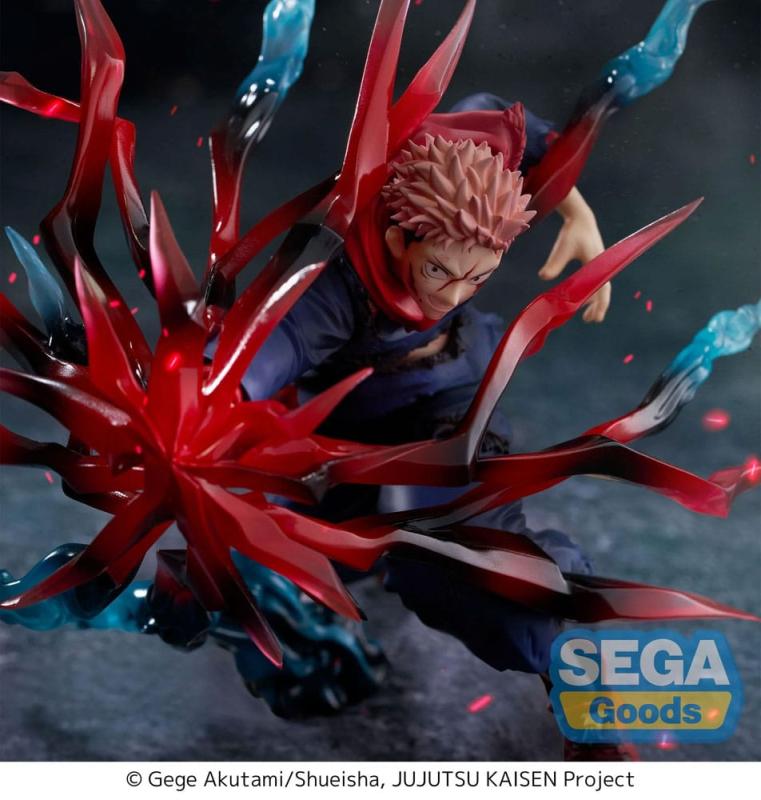 Jujutsu Kaisen Luminasta PVC Statue Yuji Itadori Black Flash 16 cm 6