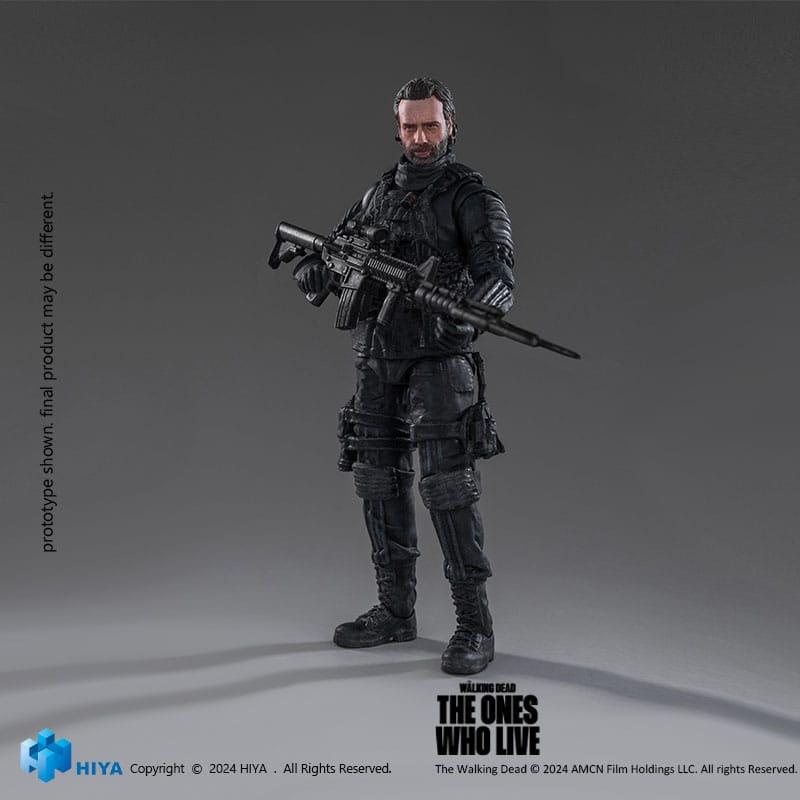 The Walking Dead: The Ones Who Lived Exquisite Mini Action Figure 1/18 Daryl Dixon Dark Eyes Walker