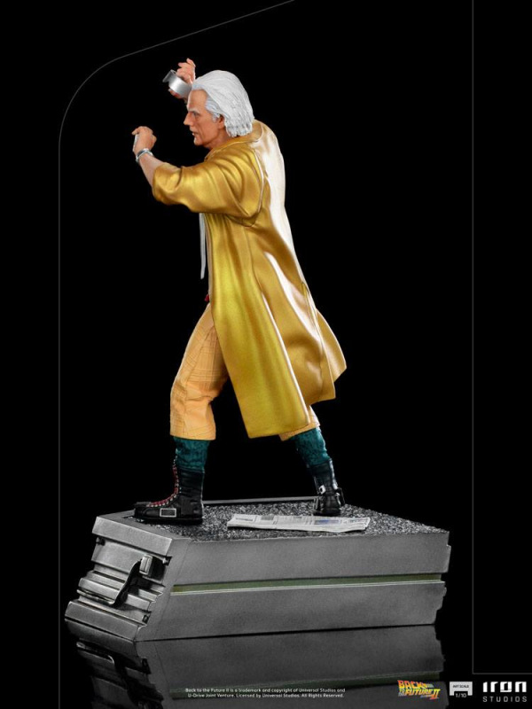 Back to the Future II Art Scale Statue 1/10 Doc Brown 25 cm 3