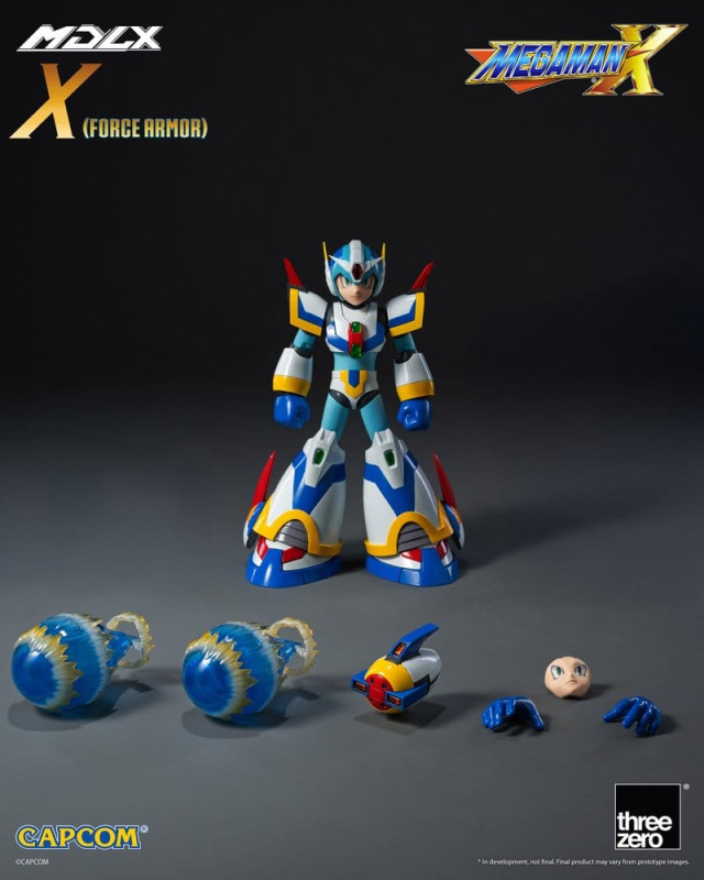 Mega Man X MDLX Action Figure Rockman / Mega Man Force Armor 12 cm 1