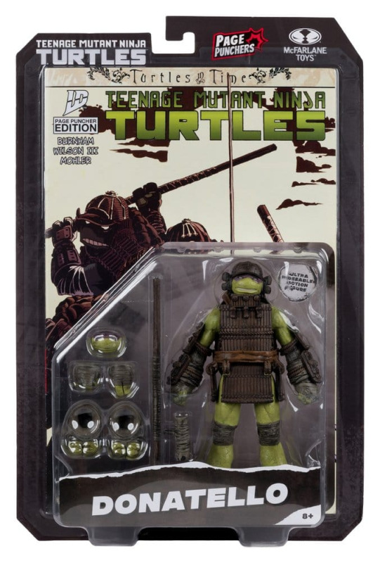 Teenage Mutant Ninja Turtles Page Punchers Action Figure Donatello (Turtles in Time) 13 cm 7