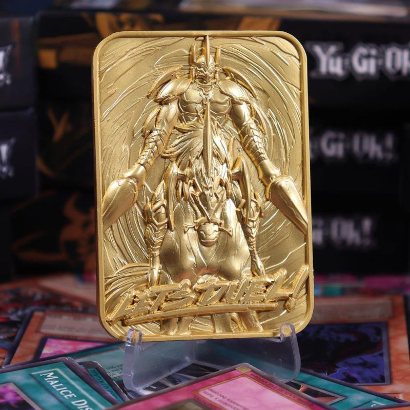 Yu-Gi-Oh! Replica Card Gaia the Fierce Knight (gold plated)