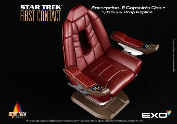 Star Trek: First Contact Replica 1/6 Captain's Chair 15 cm 2