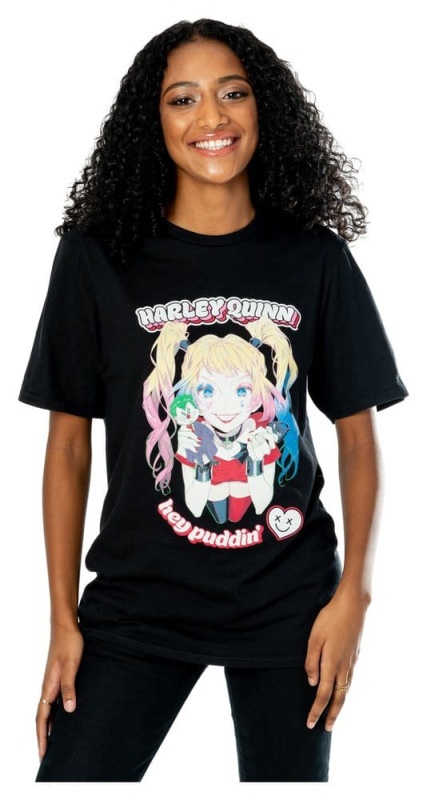 DC T-Shirt Harley Quinn Anime Puddin' Size XXL 2