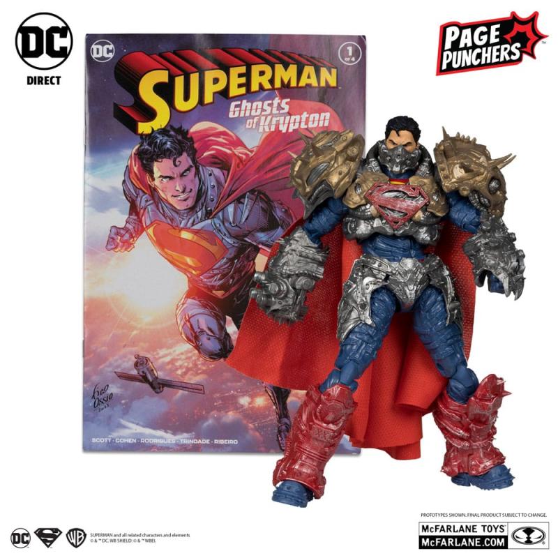 DC Direct Action Figures 18 cm Superman Wave 5: Superman - Ghosts of Kryton Assortment (6)