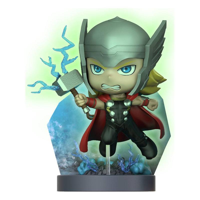 Marvel: Thor Glow-in-the-Dark Exclusive 10 cm Superama Mini Diorama - The Loyal Subjects