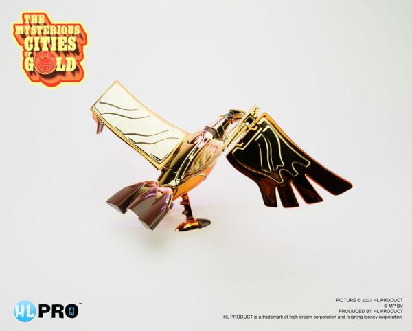 The Mysterious Cities of Gold Diecast Action Figure Metaltech 07S The Golden Condor 17 cm
